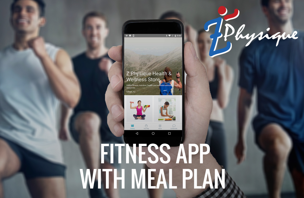 fitness app with meal plan