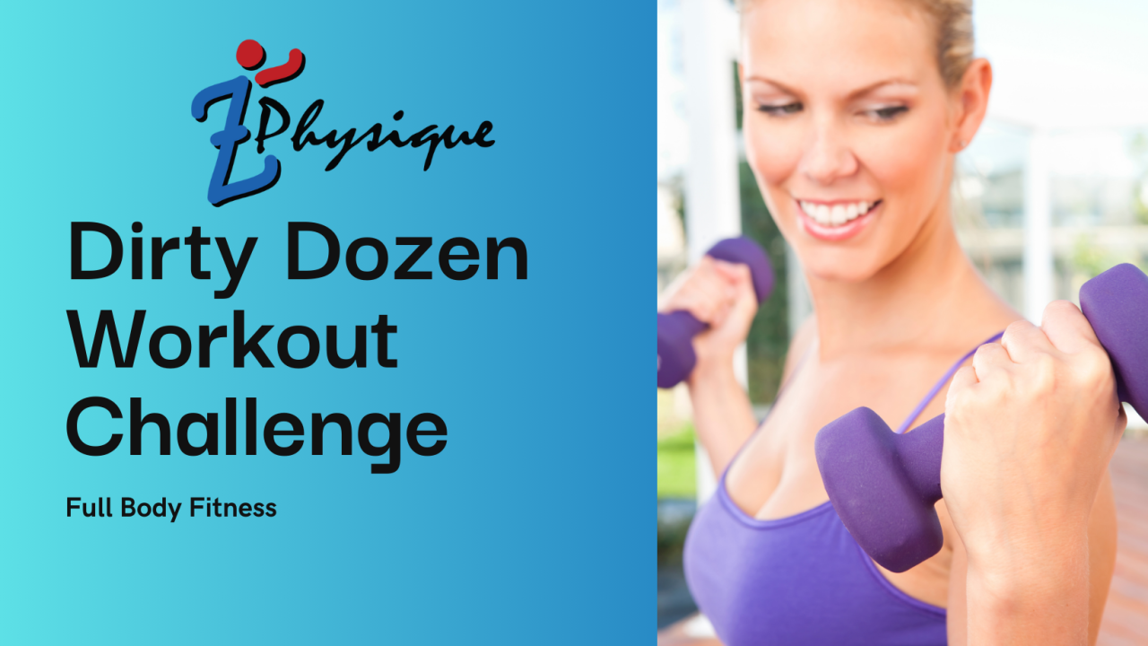 Dirty Dozen Workout – Full Body Burn in One Circuit