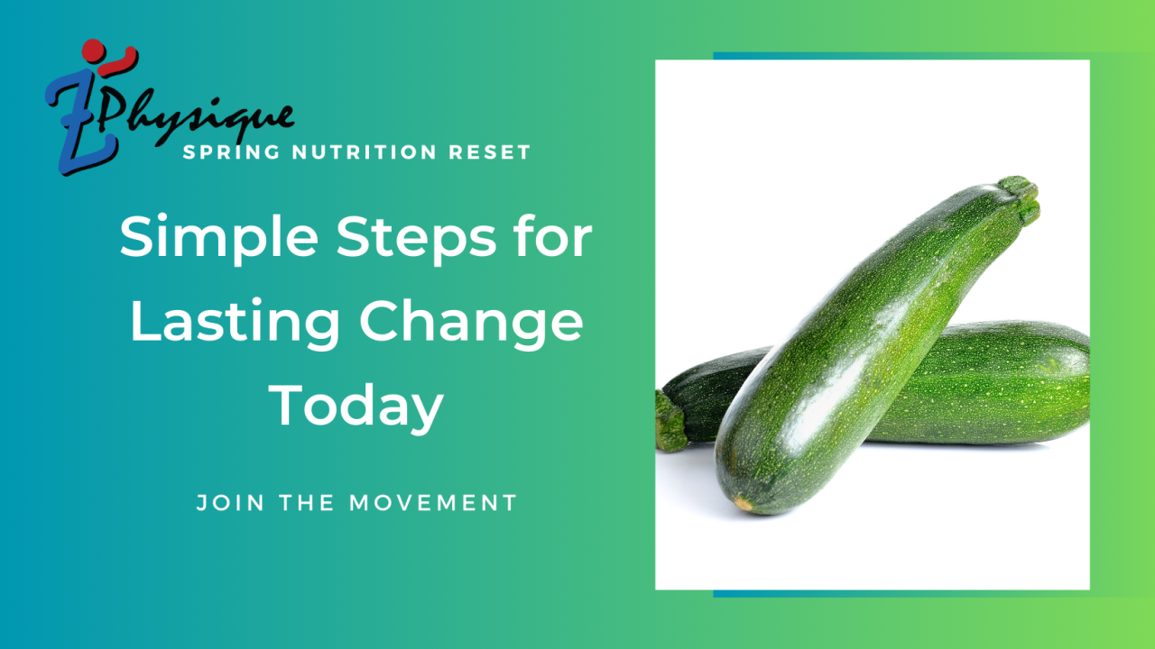 Nutrition Reset Simple Steps for Lasting Change
