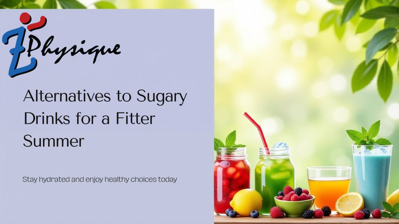 Alternatives to Sugary Drinks for a Fitter Summer