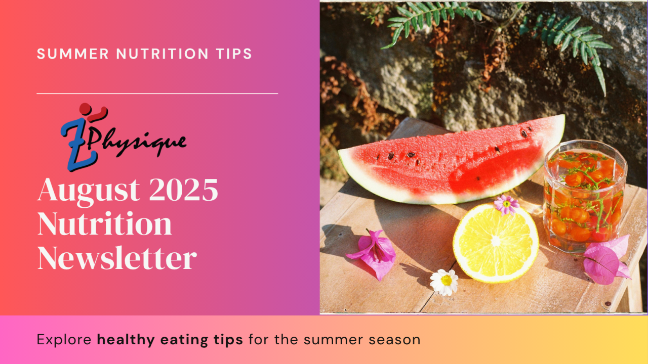 August Nutrition Newsletter