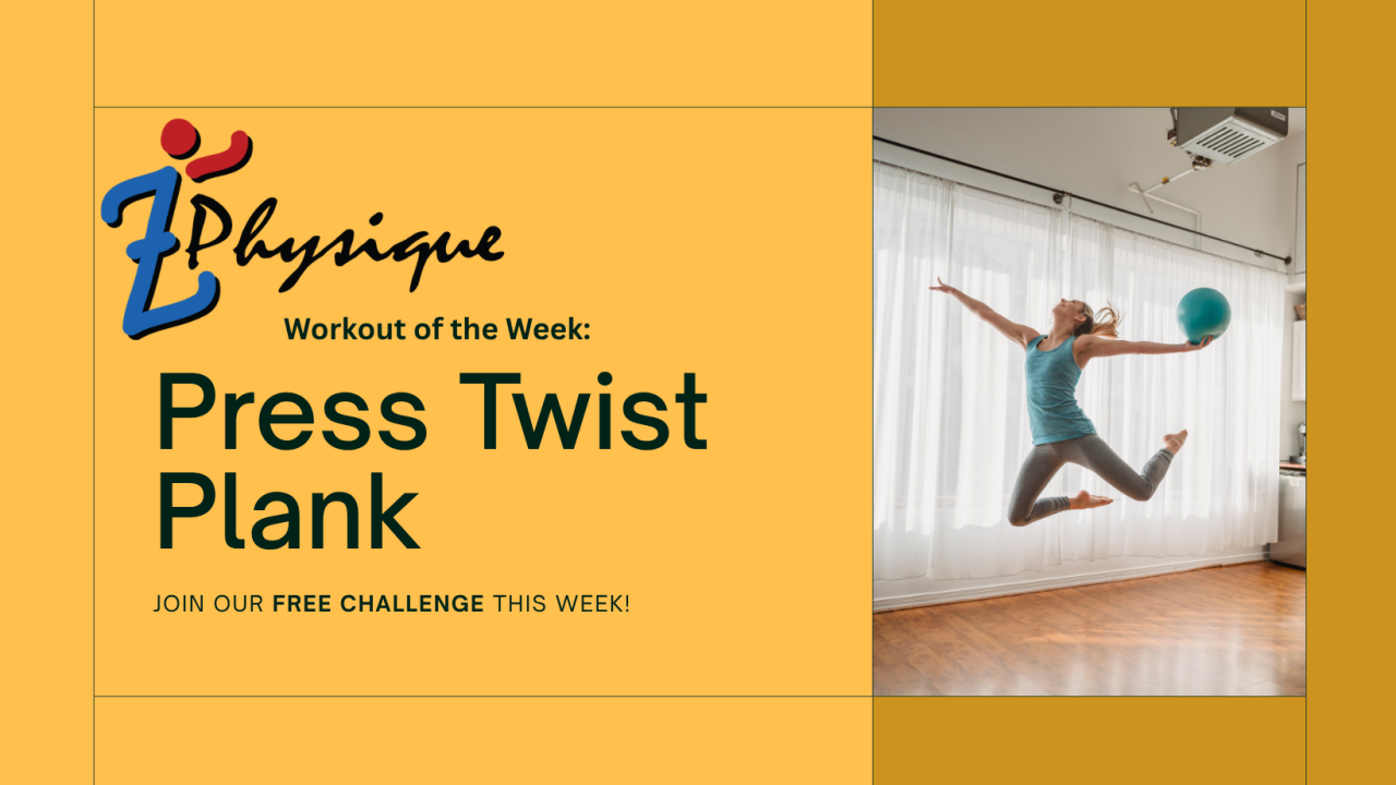 Press Twist Plank