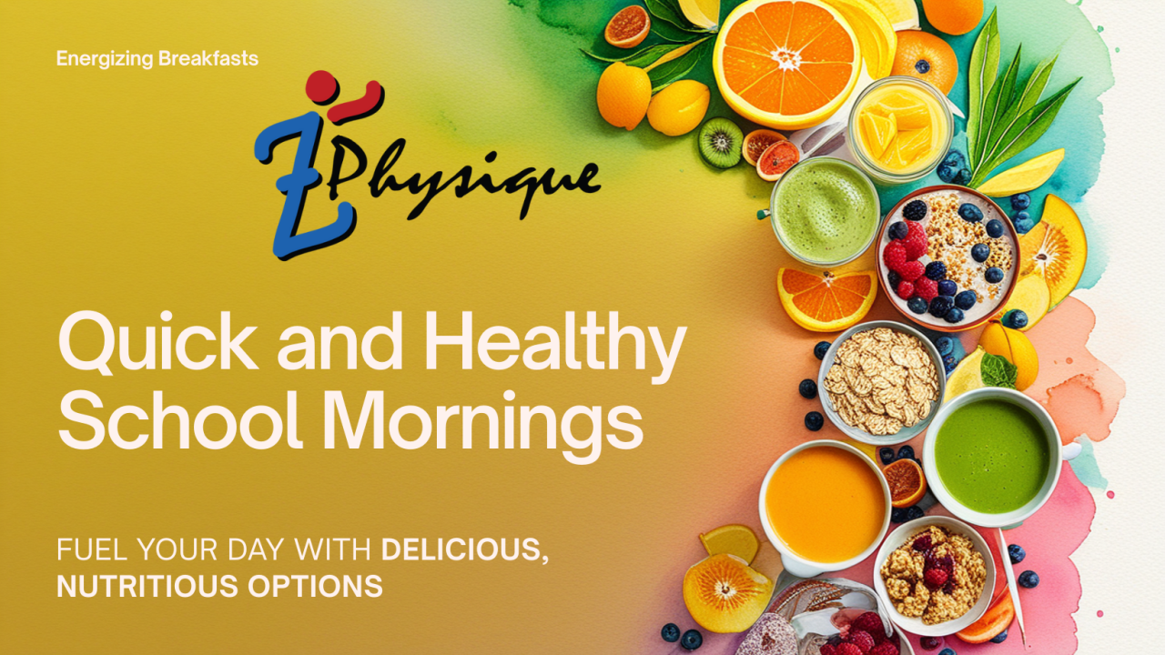 Quick and Healthy School Mornings