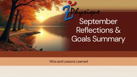 September Reflections Goals Summary