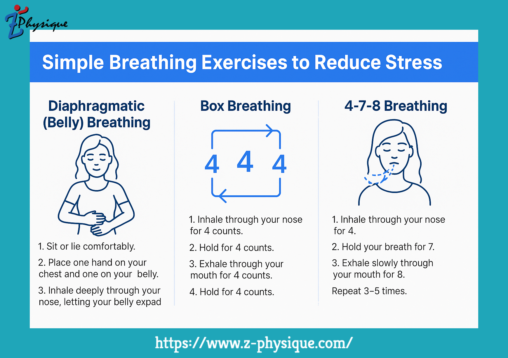 Breathing Exercises to Reduce Stress | Z Physique - Z Physique