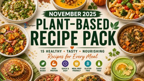 November plant based recipes