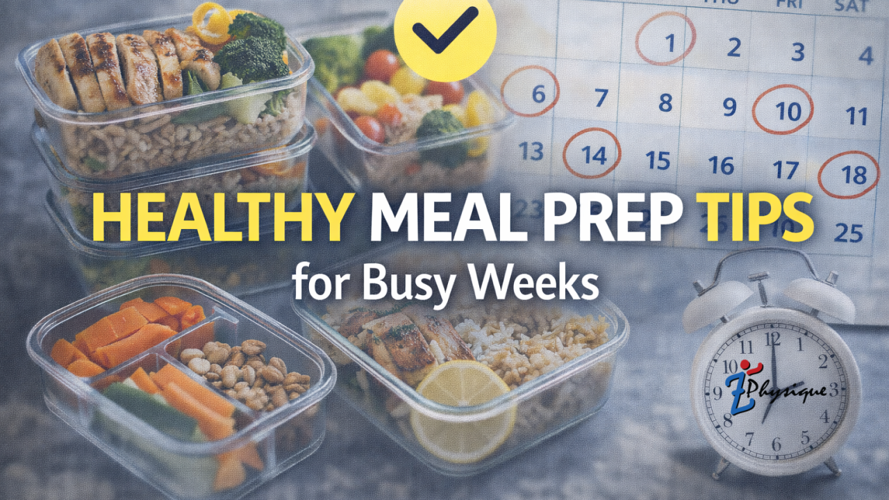 healthy meal prep tips