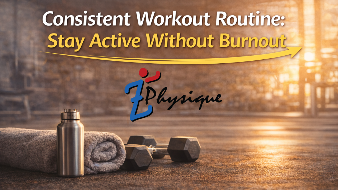 consistent workout routine