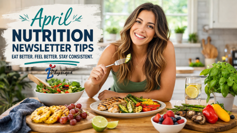 April nutrition newsletter tips