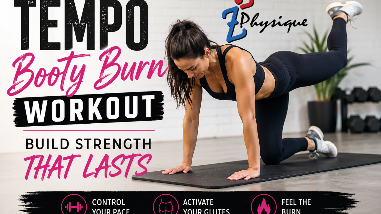 tempo booty burn workout