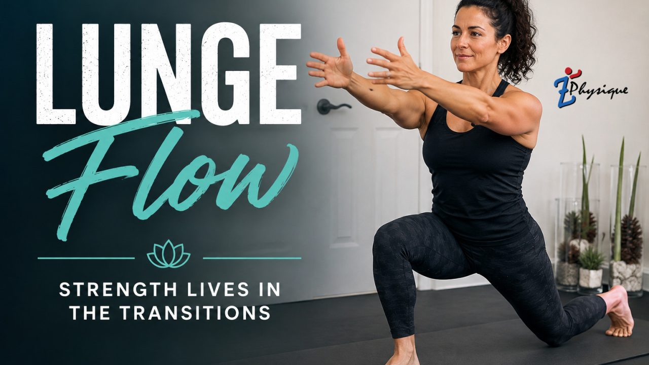 lunge flow workout
